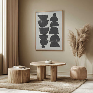 Tablou înramat „Minimal Plant” de Dan Hobday