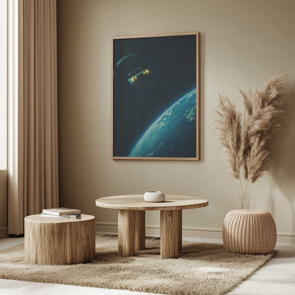 Tablou înramat „Road Trip In Space” de Taudalpoi