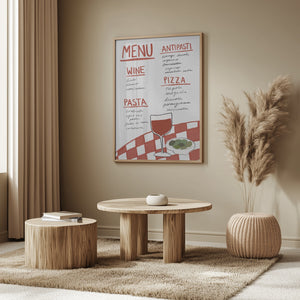 Tablou înramat „Italian Cuisine Delight” de Athene Fritsch