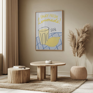 Tablou înramat „Refreshing Sip Deal” de Athene Fritsch