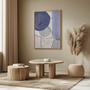 Tablou înramat „Circle of Colour-2” de Sally Ann Moss