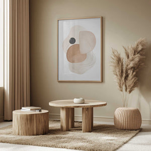 Tablou înramat „Geometric Abstract Art” de Melloi Art Prints