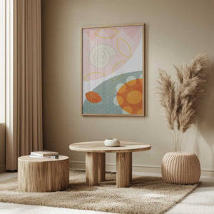 Tablou înramat „Friendly Colors Hilma 4” de Ana Rut Bre