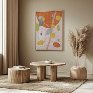 Tablou înramat „Friendly Colors Hilma 5” de Ana Rut Bre