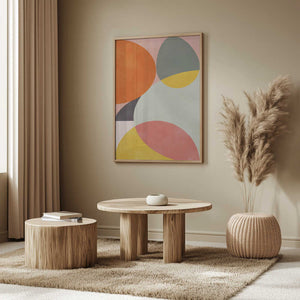 Tablou înramat „Friendly Colors1” de Ana Rut Bre