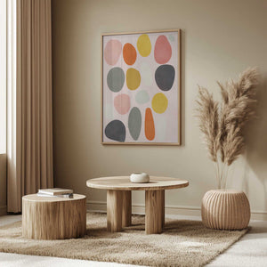 Tablou înramat „Friendly Colors4” de Ana Rut Bre