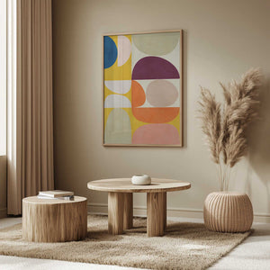 Tablou înramat „Vivid Bauhaus2” de Ana Rut Bre