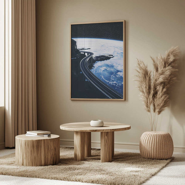 Tablou înramat „Road To Infinity” de Taudalpoi