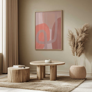 Tablou înramat „Coral II” de Studio Palette