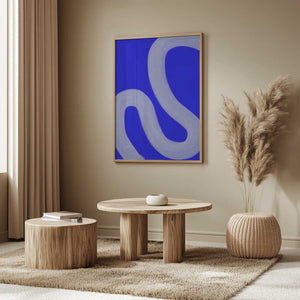 Tablou înramat „Cobalt IV” de Studio Palette