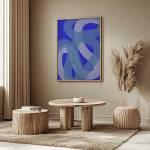 Tablou înramat „Cobalt II” de Studio Palette