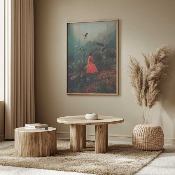 Tablou înramat „20 Seconds Before the Rain” de Frank Moth