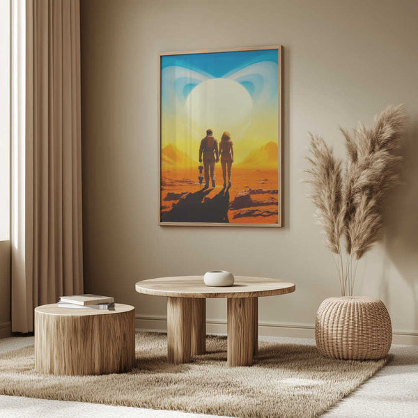 Tablou înramat „Saturn Love” de Taudalpoi