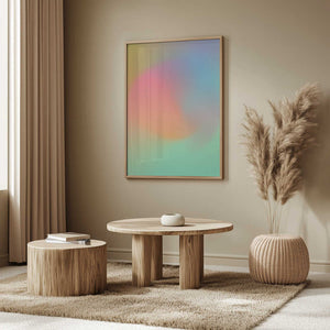 Tablou înramat „The Gradient” de Pictufy