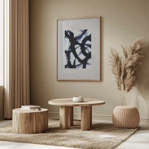 Tablou înramat „Abstract Brush Strokes 98” de Mareike Böhmer