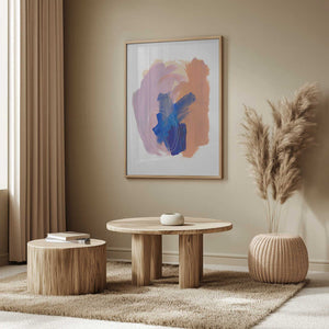 Tablou înramat „Abstract Brush Strokes 90” de Mareike Böhmer