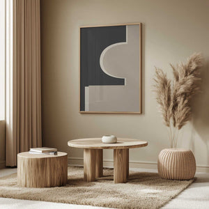 Tablou înramat „Abstract Graphic Shapes” de Elena Ristova