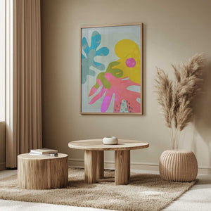 Tablou înramat „Pastel cut out Matisse” de Ana Rut Bre