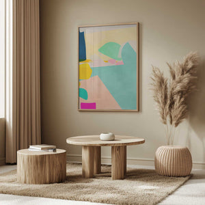 Tablou înramat „Minimal shapes” de Ana Rut Bre