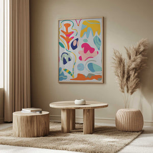 Tablou înramat „Matisse inspired shapes” de Ana Rut Bre