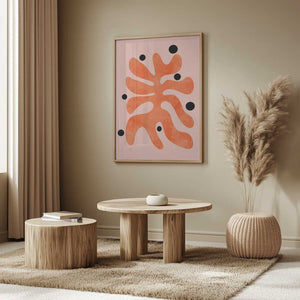 Tablou înramat „Aquarell Miro Shapes3e Kopie” de Ana Rut Bre