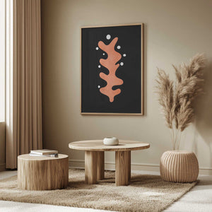 Tablou înramat „Aquarell Miro Shapes4 Kopie” de Ana Rut Bre