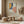 Tablou înramat „Rainbow Plus Shapes  Blue Mustard1” de Ana Rut Bre