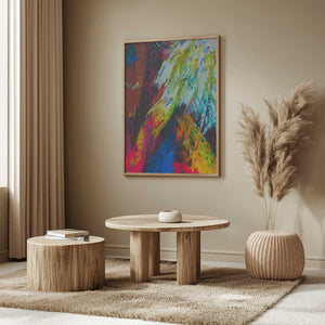 Tablou înramat „colored paints” de engin akyurt