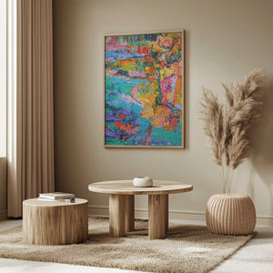 Tablou înramat „Abstract Color Palette” de Dorothy Fagan