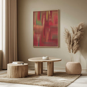 Tablou înramat „Abstract Geometric Modern Art” de Bilge Paksoylu