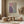 Tablou înramat „Abstract Circles With Gold 4” de Bilge Paksoylu