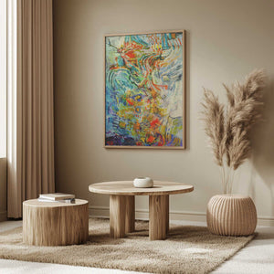 Tablou înramat „Ethereal Blossom Glow” de Dorothy Fagan