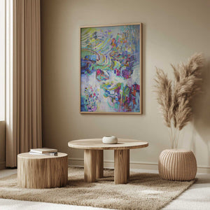 Tablou înramat „Vibrant Tapestry” de Dorothy Fagan