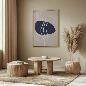 Tablou înramat „Scandi Abstract 2” de Anne-Marie Volfova