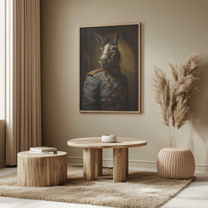 Tablou înramat „Donkey In Costume 3” de Bilge Paksoylu