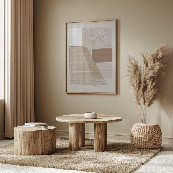 Tablou înramat „Scheme Abstract” de Dan Hobday