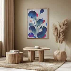 Tablou înramat „Nature Inspired Abstract Watercolor  (Day 53)” de Mauro