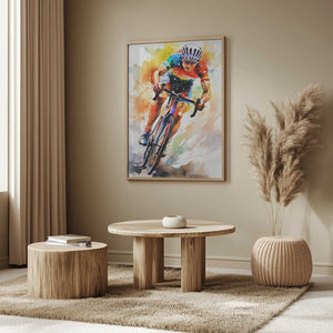 Tablou înramat „Sport Cycler 1” de Justyna Jaszke