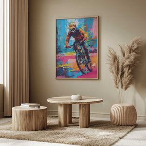 Tablou înramat „Sport Cycler 6” de Justyna Jaszke