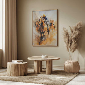Tablou înramat „Sport Horse Rider 2” de Justyna Jaszke