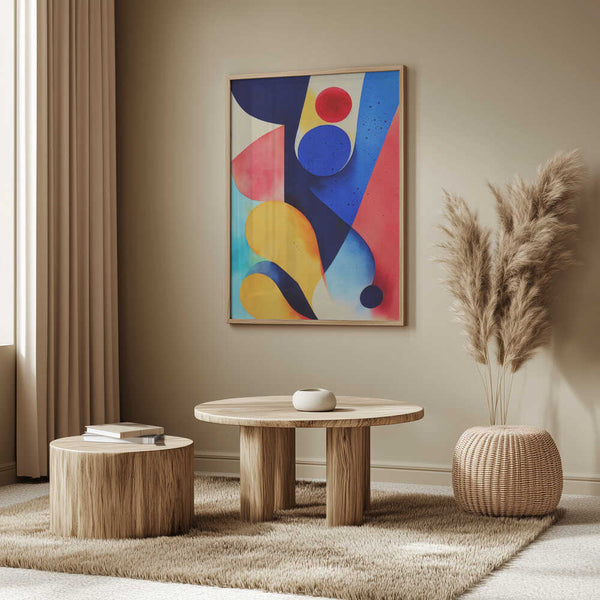 Tablou înramat „Nature Inspired Abstract Watercolor  (Day 93)” de Mauro