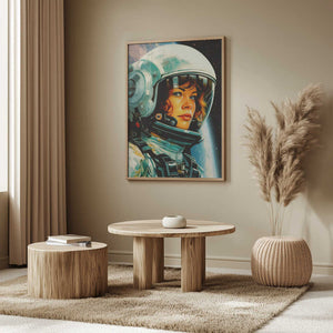 Tablou înramat „Astronaut Poster 1” de Taudalpoi