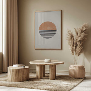 Tablou înramat „Striped Horizon” de THE MIUUS STUDIO