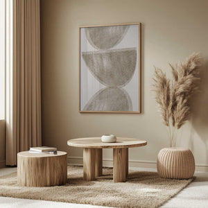 Tablou înramat „Curved Reflections” de THE MIUUS STUDIO