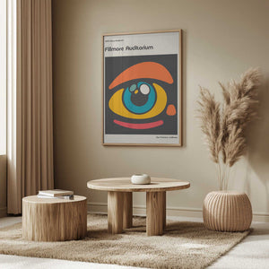 Tablou înramat „Fillmore Abstract Poster” de Retrodrome