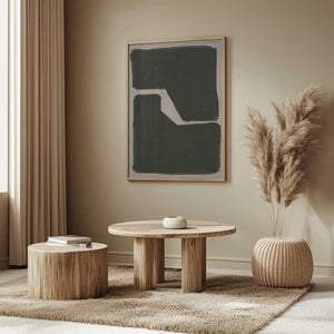 Tablou înramat „Abstract Contrast” de THE MIUUS STUDIO