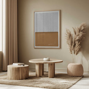 Tablou înramat „Striped Harmony” de THE MIUUS STUDIO