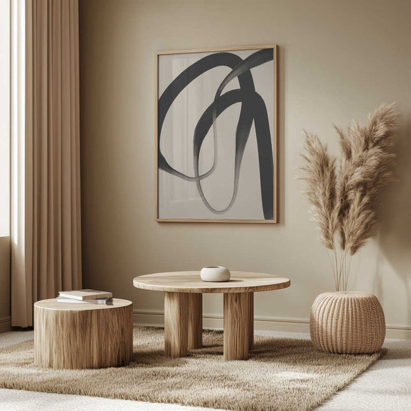 Tablou înramat „Flowing Elegance” de Treechild