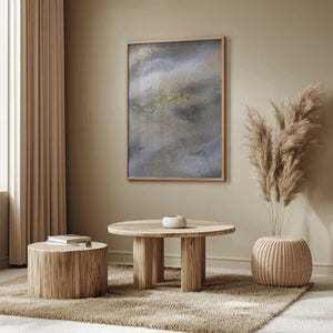 Tablou înramat „Textured Calm” de Anete Purina-Purite