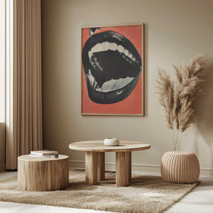 Tablou înramat „The Mouth” de Andreas Magnusson